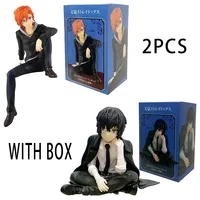 FuRyu Bungo Stray Dogs 12cm Dazai Osamu Noodles Press Figure Japanese Cartoon Figurines Collection Cute Toys