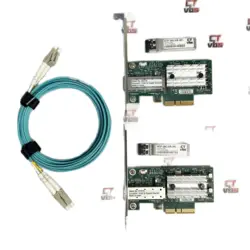 Mellanox ConnectX-3 CX311A MCX311A-XCAT EN 10G Ethernet SFP+ PCIe NIC Network Adapter LC Fiber Optic Patch Cord Transceiver