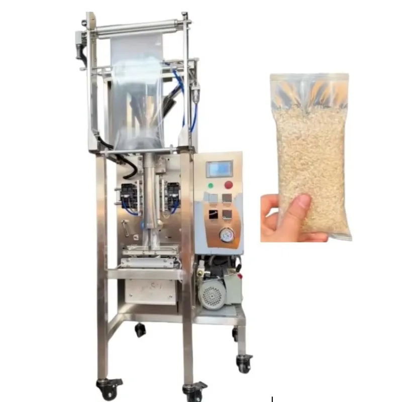 Custom Small Business Vertical Automatic Muiti Function Snack Peanut Granule Sachet Vacuum Food Machinery Packaging Machine
