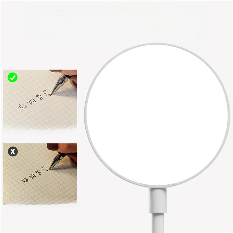 

SHGO-Eye-Friendly Night Light Clip On Lamp 3-Level Dimming LED Book Light,Flexible Gooseneck Reading Light For Beds Desks