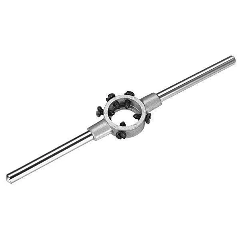 Round Die Wrench Adjustable Manual Die Wrench Holder Circular Die Handle Hand Tool For Dies Threading Tools