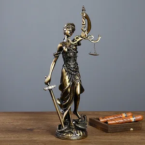 Justice Huntress Goddess Sticks, Miniaturen Kunsthandwerk, Desktop -Ornamente, Tisch, Raum, Dekorationszubehör 12 Hauptverkaufsstatue Justiz - №9