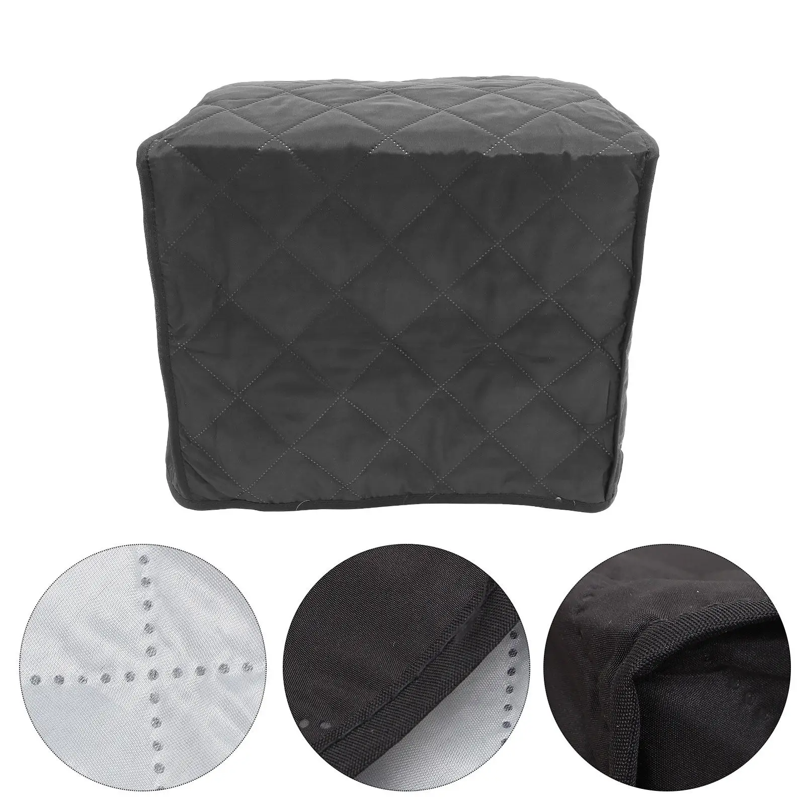 High Quality Quilted Polyester Toaster Cover Bread Machine Protector Household Appliance Dustproof Reusable Insulated Protection