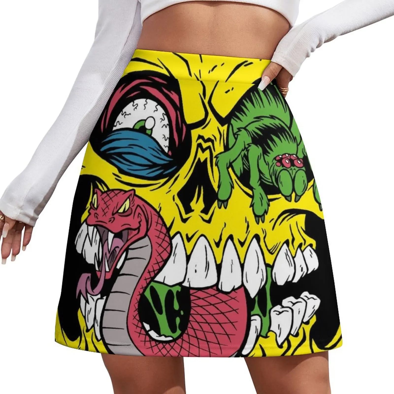 

BONE HEAD Mini Skirt School uniform dresses summer woman 2025 luxury women's skirt short skirt for women Mini