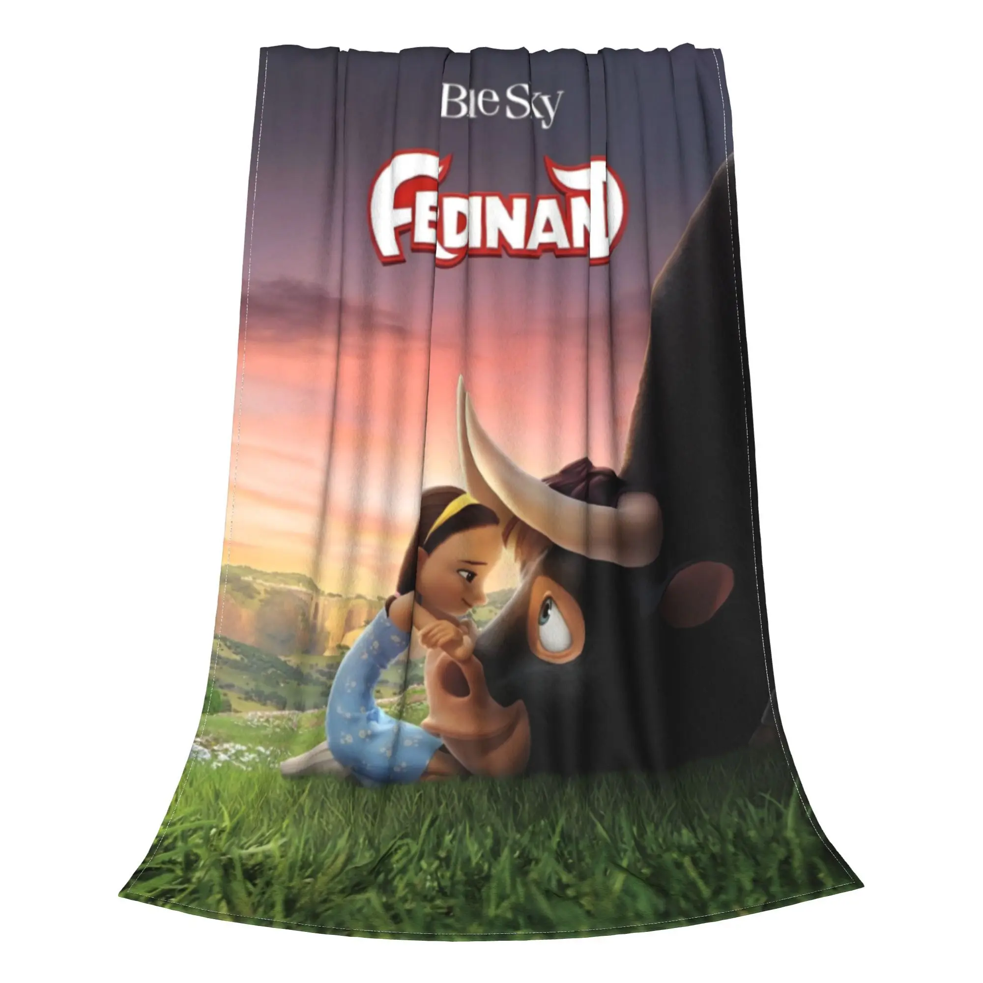 Novelty Design ferdinand cartoon anime  Blankets Super Soft Fleece  Comfortable Throw Blankets Machine Washable