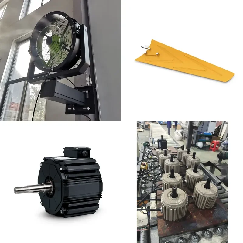 1.2M Industrial Wall Fan with Aluminum & Magnesium Alloy Blades Motor IP55 Protection 220V/380V for Factory Use