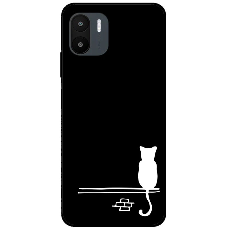 Per Redmi A2 Plus Custodia Fonda Trasparente Custodia morbida in silicone per Xiaomi Redmi A2 Custodia A2 Plus Cover Paraurti per Redmi A2 + Coque