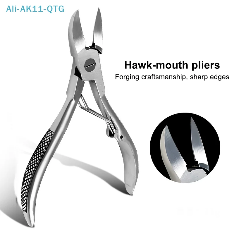 HOT! New Professional Toe Nail Clippers Trimmer Cutters Paronychia Nippers Pedicure Tools Podiatry Stainless Foot Care Tools