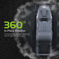 Gift 1/12 JJRC C8812 MAX Radio Control Tracked RC Off Road Vehicle RC Drifting Car 360° Rotation Lights Dual Flow Gearbox Toys