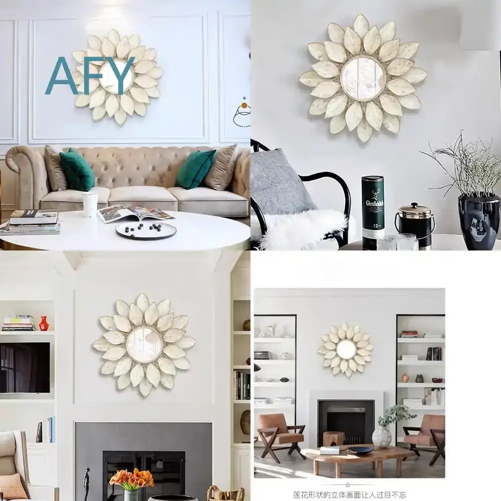 Wall Metal Pendant Light for Living Room Wall Background Decoration Modern Minimalist Indoor Lighting Fixture for Home Office