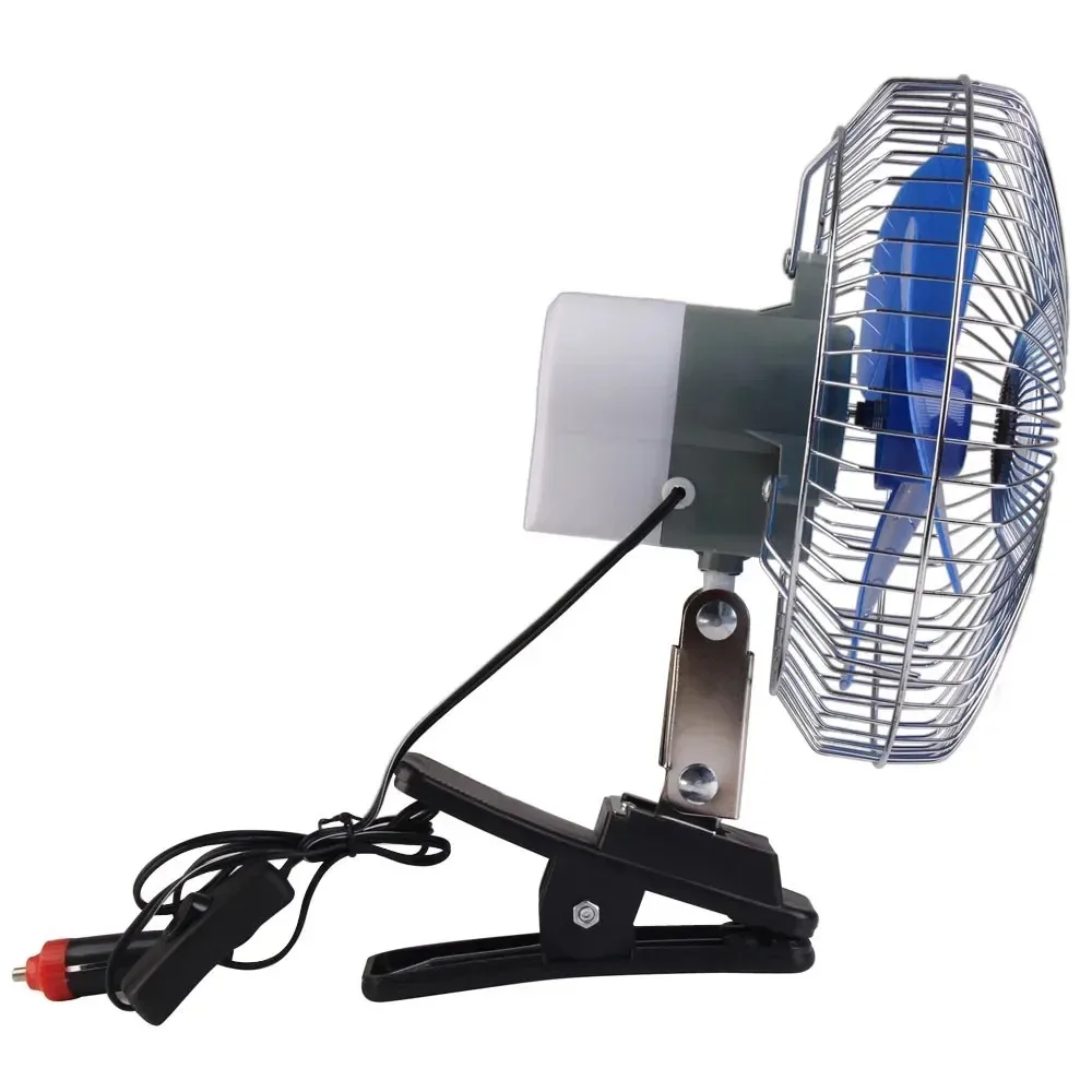 

Fan Compact Vehicle Cooling Fan Oscillating Car Fan Safety For Car Dash Mount Truck