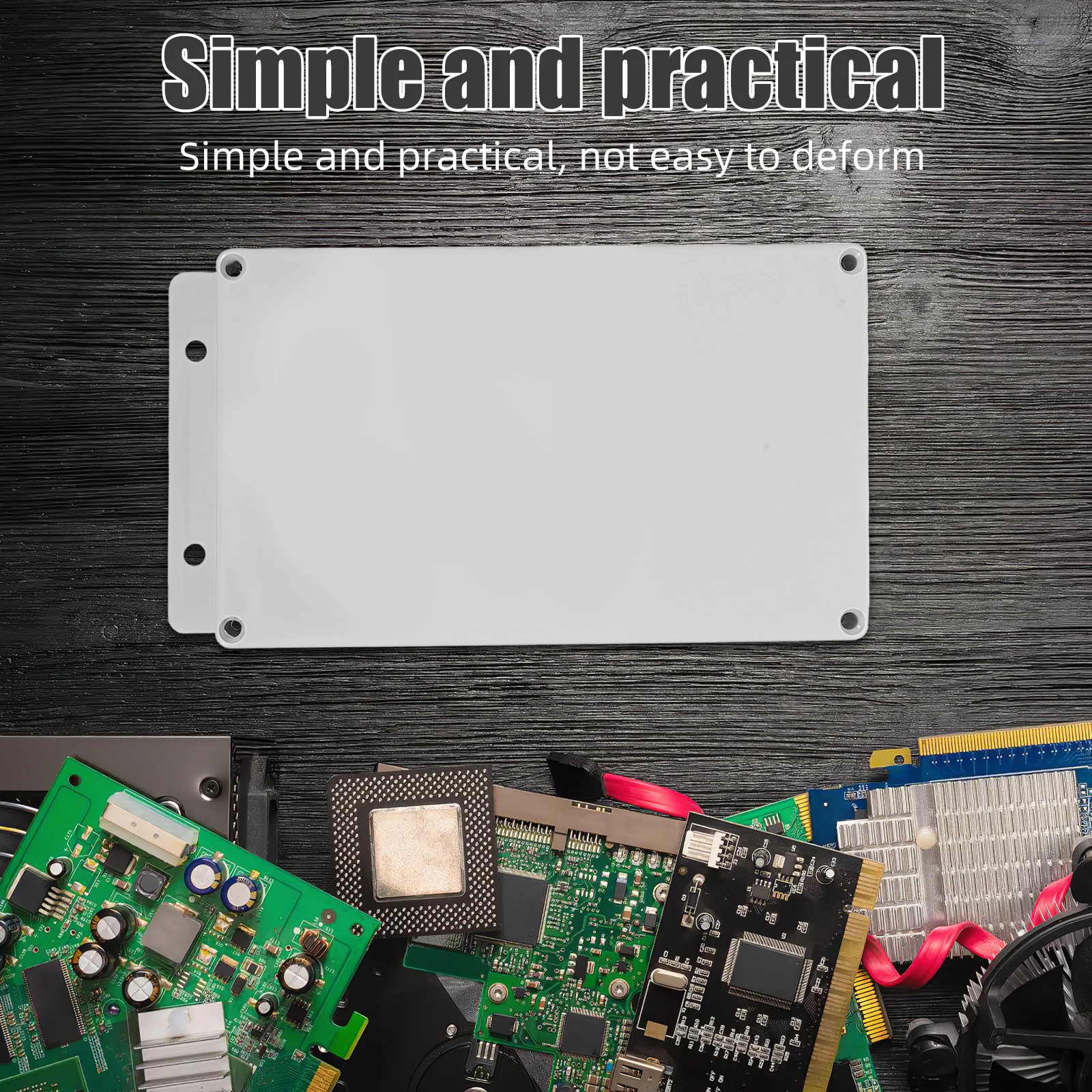 صندوق توصيل مقاوم للماء خارجي 9.5X4.8X3 بوصة Ip65 حاوية كهربائية بلاستيكية لأنظمة مراقبة الإضاءة بالأسلاك