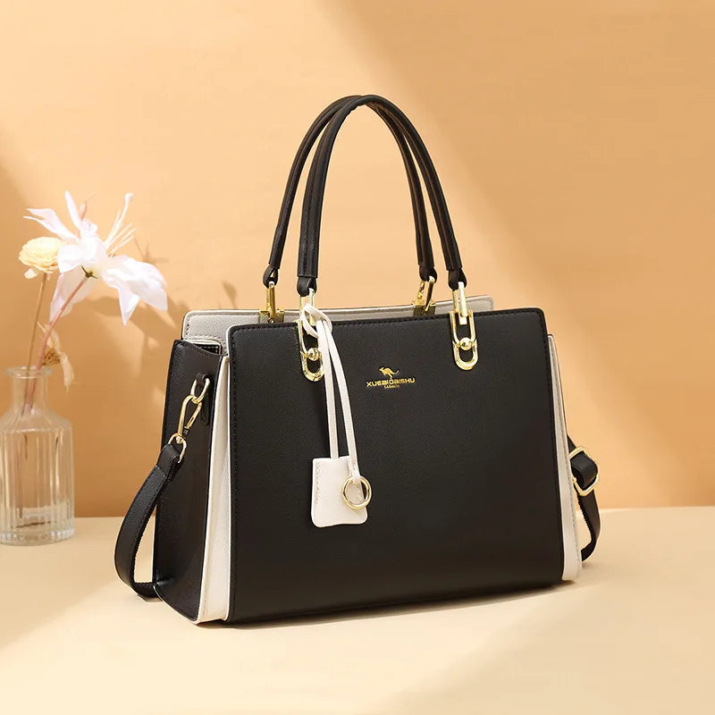 

Women's Stylish Tote Bag - Chic Multi-Compartment Design, High-End Feel, Large Capacity for Commuting