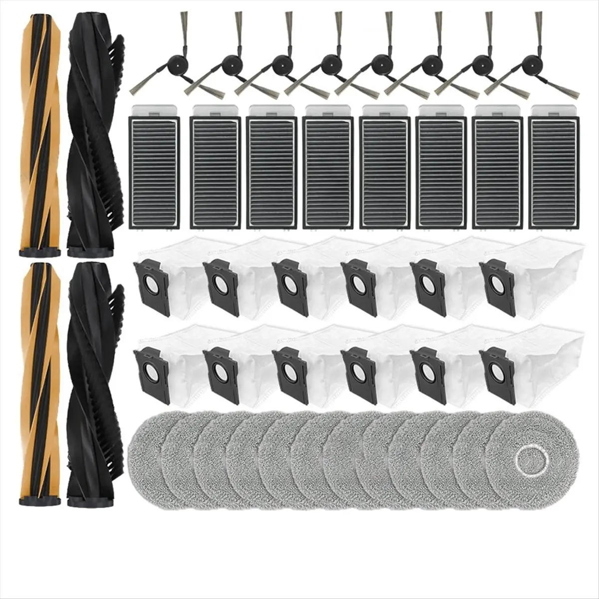 

Совместимые аксессуары для X50 Master / L50 Pro Ultra: основная щетка, фильтр, насадка для влажной уборки, мешок для сбора пыли, запасные части 【A70Z Fafa】