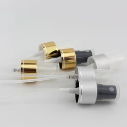 50pcs 20mm 24mm 410 Silver Gold Aluminum Collar Mist Sprayer Metal Perfumes Pump Fine Sprayer