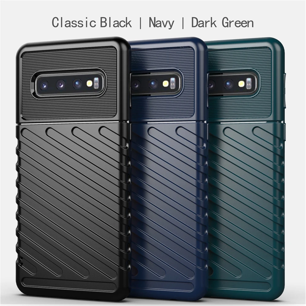 Heavy Duty Case For Samsung Galaxy S22 S21 S20 FE Ultra S10 5G S 20 Note 10 Lite Plus S10E Silicone Cover Arrmor Shield Case