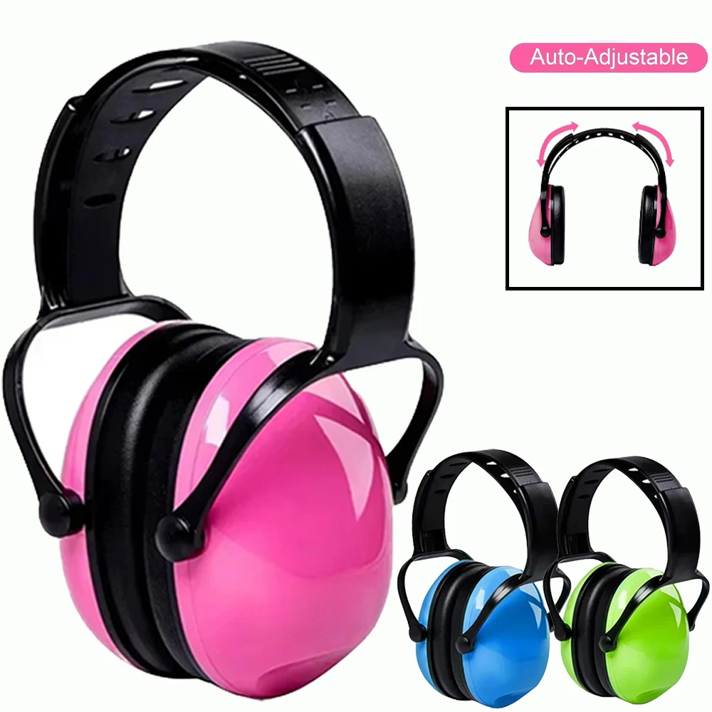 Baby Earmuffs 3-15 Years Old Child Baby Hearing Protection Safety Earmuffs Noise Reduction Ear Protector for Children Earphone
