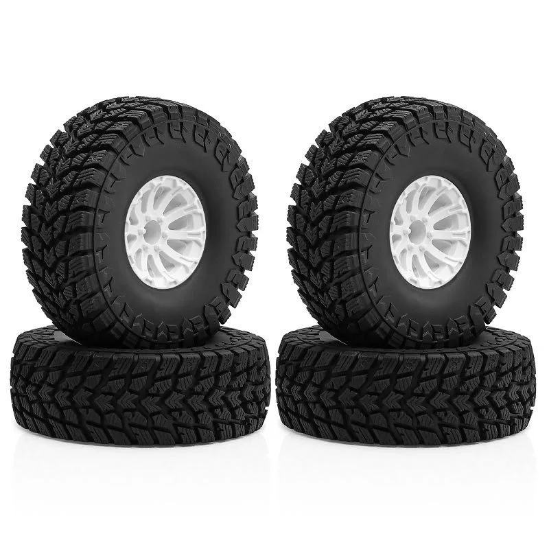 Neumáticos de goma para roca de 119MM y 1,9 pulgadas, neumáticos para subir para coche trepador de control remoto Axial SCX10 1/10 90046 TRX4 Redcat Gen8