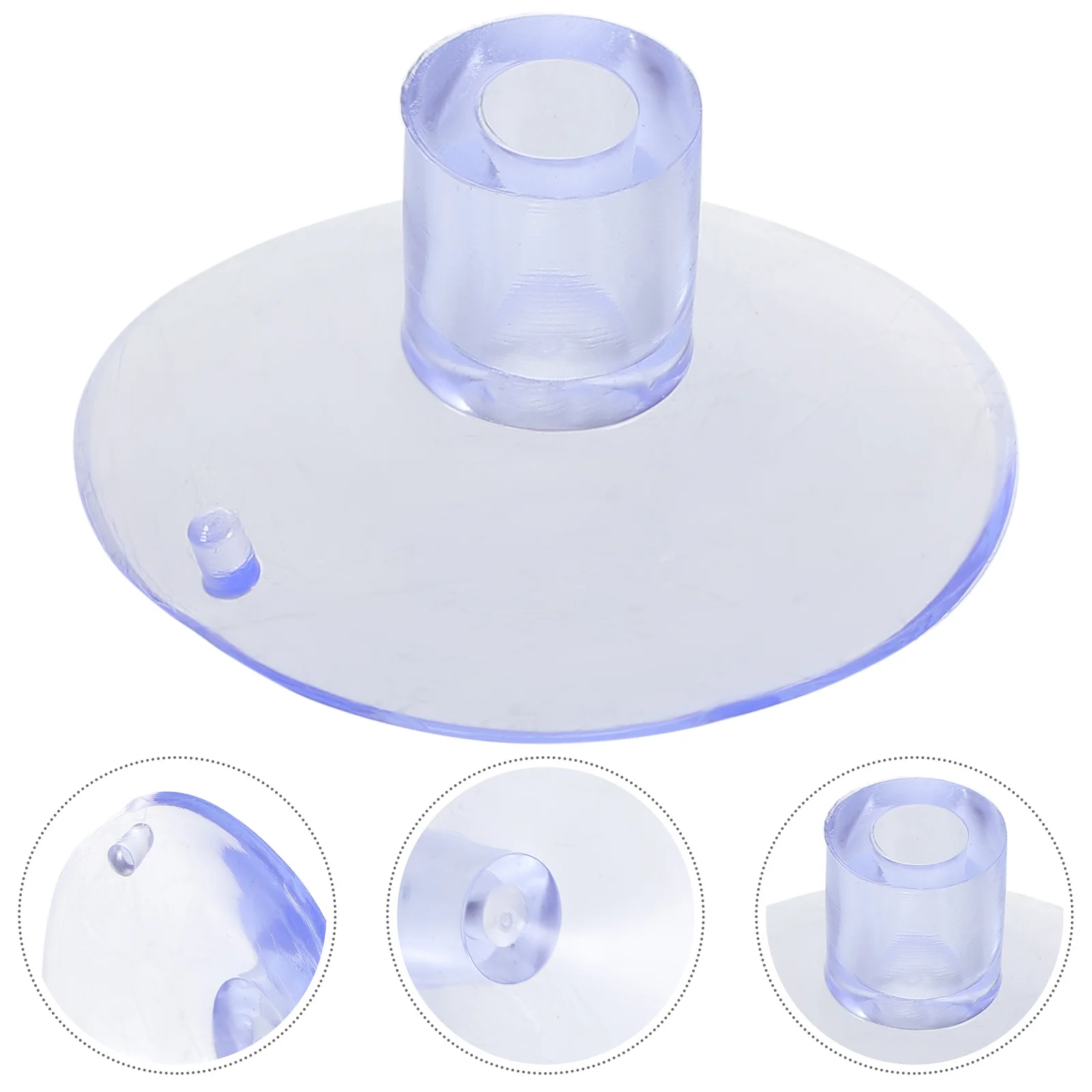 

100pcs Small Flag Suction Cup Transparent Heavy Duty Holders For Glass Table Wall Window Desk Flagpole Suction Cups For Flag