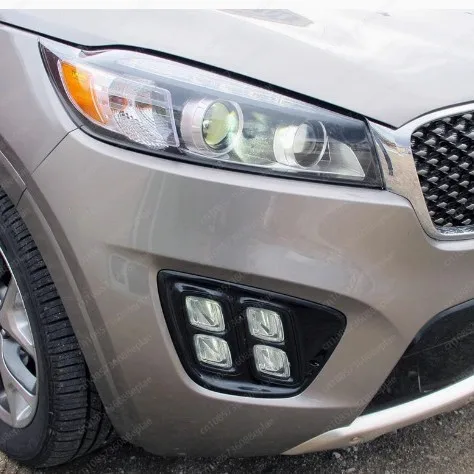 لكيا سورينتو 2015 2016 2017 غطاء عدسة المصباح الأمامي استبدال الكمبيوتر ، غلاف خارجي شفاف #5