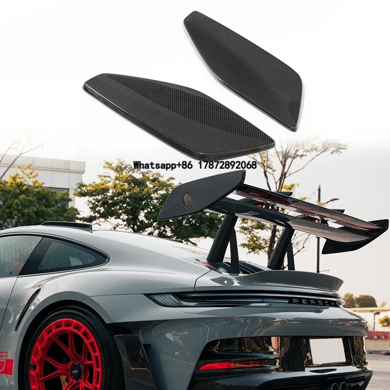 For  911 992 GT3 RS Dry Carbon Fiber OEM Style Wing Spoiler Body Kit 2024