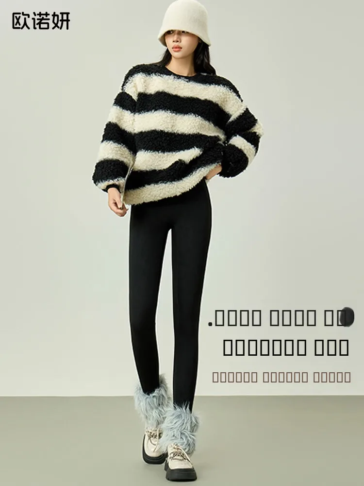 

Зимние женские леггинсы с высокой талией для йоги и активного отдыха, утягивающие, с эффектом подтяжки ягодиц