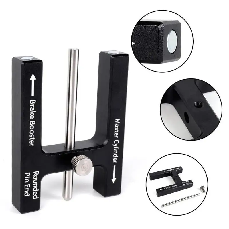 New Brake Booster Push Master Cylinder Push Rod Length Gauge Rod Adjustment Tool For Adjustable Braking Distance Of Brake Pedal