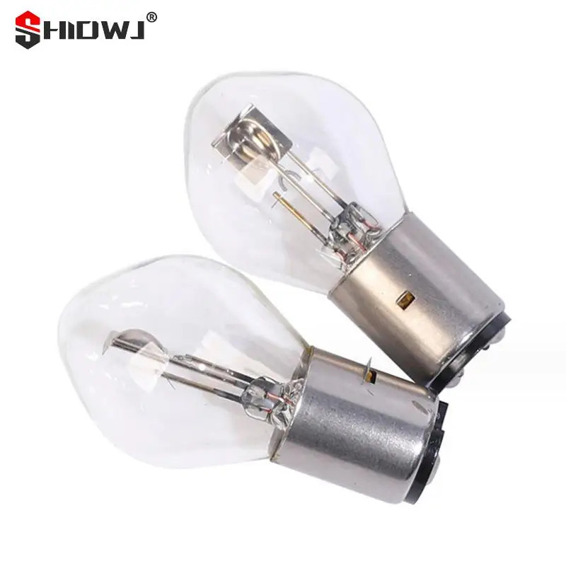 1PC Halogen Headlamp Bulb ATV Moped Scooter Light 12V 35W B35 BA20D Motor Lights  Bulbs