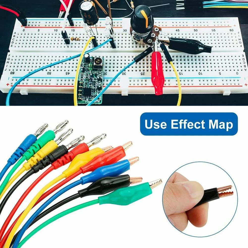 Compatible with Automotive Industrial HVAC Electrical Marine etc 30pcs Multimeter Test Leads Set Back Probe Kit