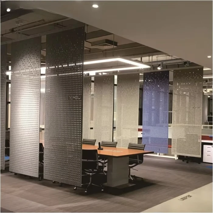 

Современная простая звукопоглощающая подвесная перегородка из войлока для офиса, декоративная перегородка для зонирования пространства.