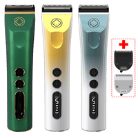 Madeshow 982F 986F Men Hair Clipper LED Display Low Noise Cordless Ceramic Blade Professional Hair Cutting Machine Hair Trimmer