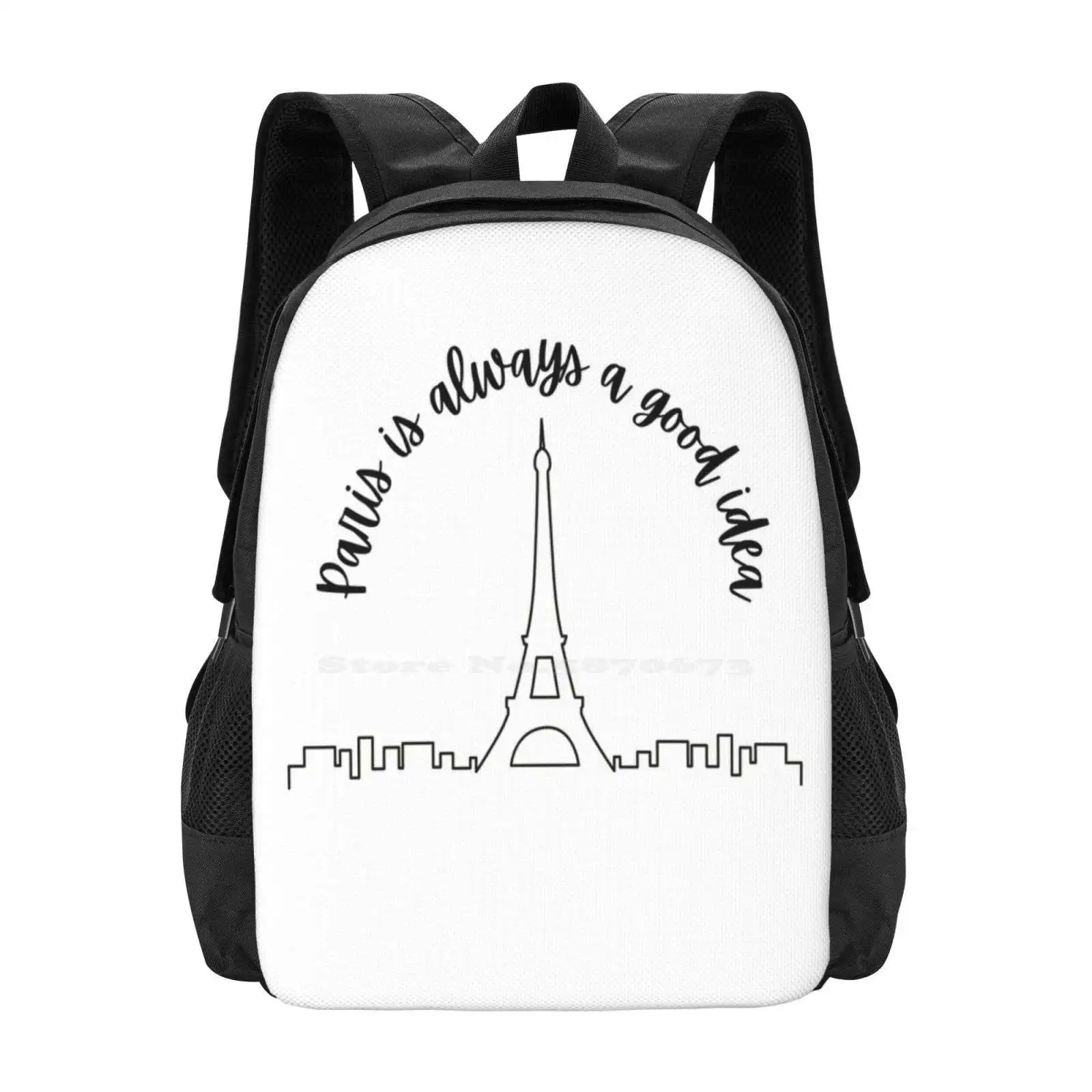 Paris Is Always A Good Idea Hot Sale Backpack Fashion Bags Paris Is Always A Good Idea Paris Is Always A Good Idea Paris Is