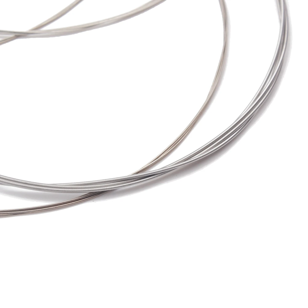

4 PCS/ Set Assorted Sizes Steel Coated Copper Alloy Wound Banjo Strings A / D / G / C String 0.23mm 0.41mm 0.58mm 0.76mm for 4 S