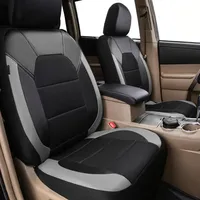 9-pcs/Set Car Seat Cover Universal PU Leather Car Seat Cushion Front Rear Seat Full Protection Pad for 5-Seater Cars Trucks