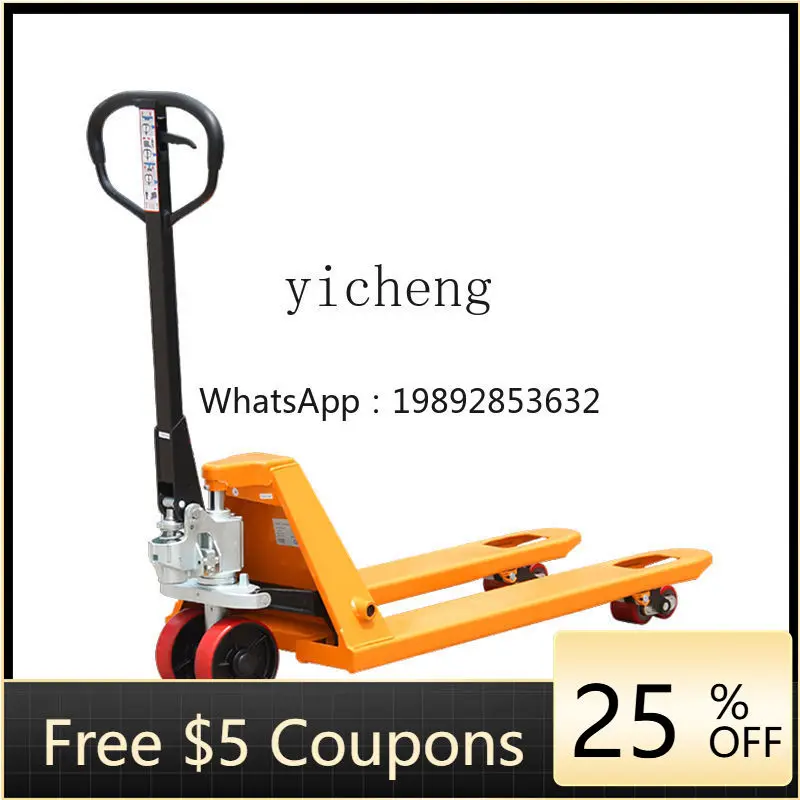 

manual cattle forklift hydraulic truck loading and unloading truck hand pallet truck hand