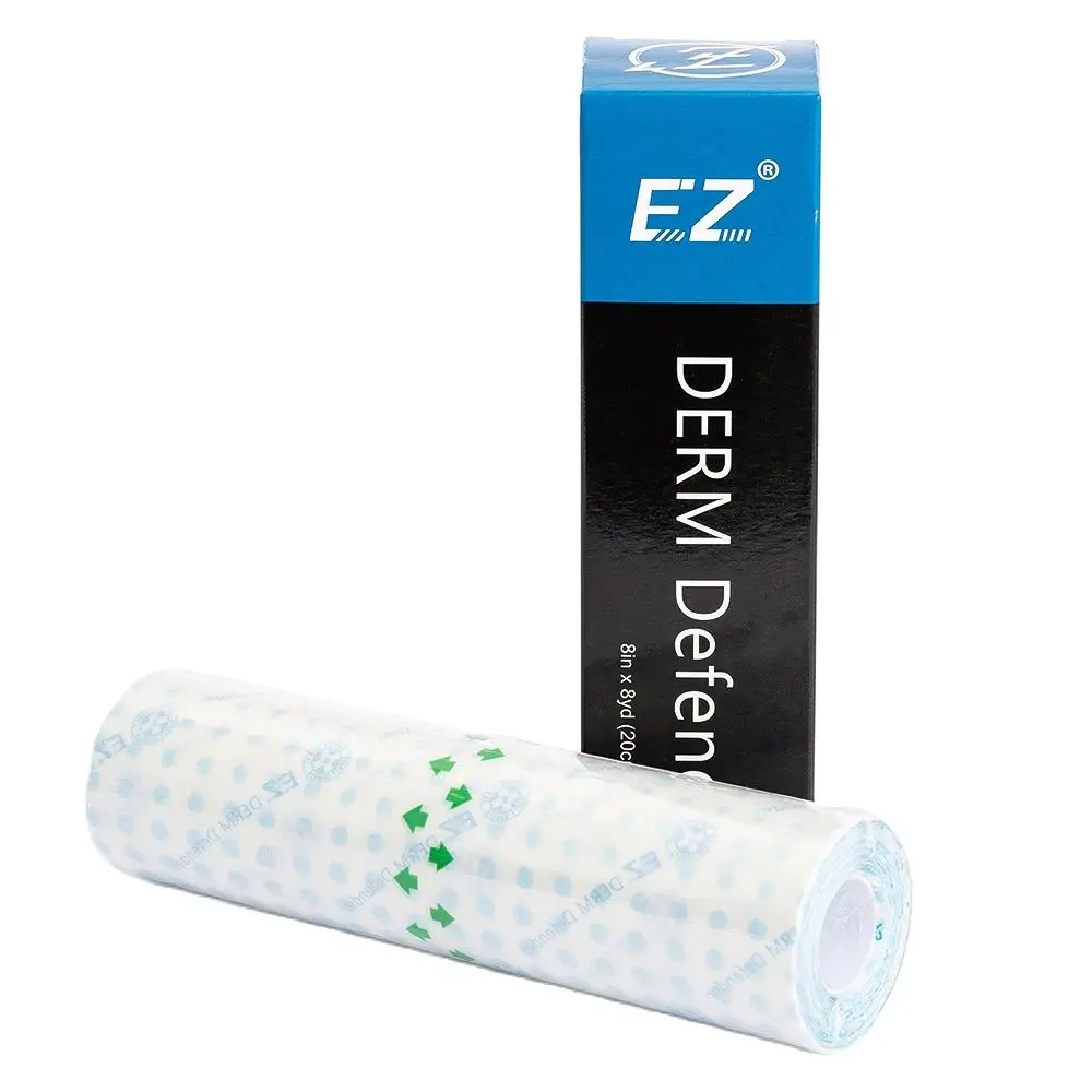 EZ Waterproof Tattoo Film Aftercare Protective Skin Healing Tattoo Adhesive Bandages Repair Tattoo accessoers Derm Defender
