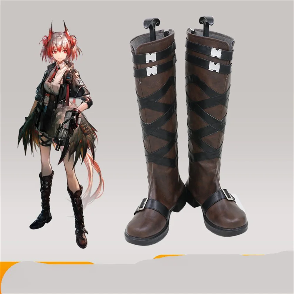 Arknights Fiammetta Cosplay Shoes Boots Game Anime Halloween Christmas RainbowCos0 W2439