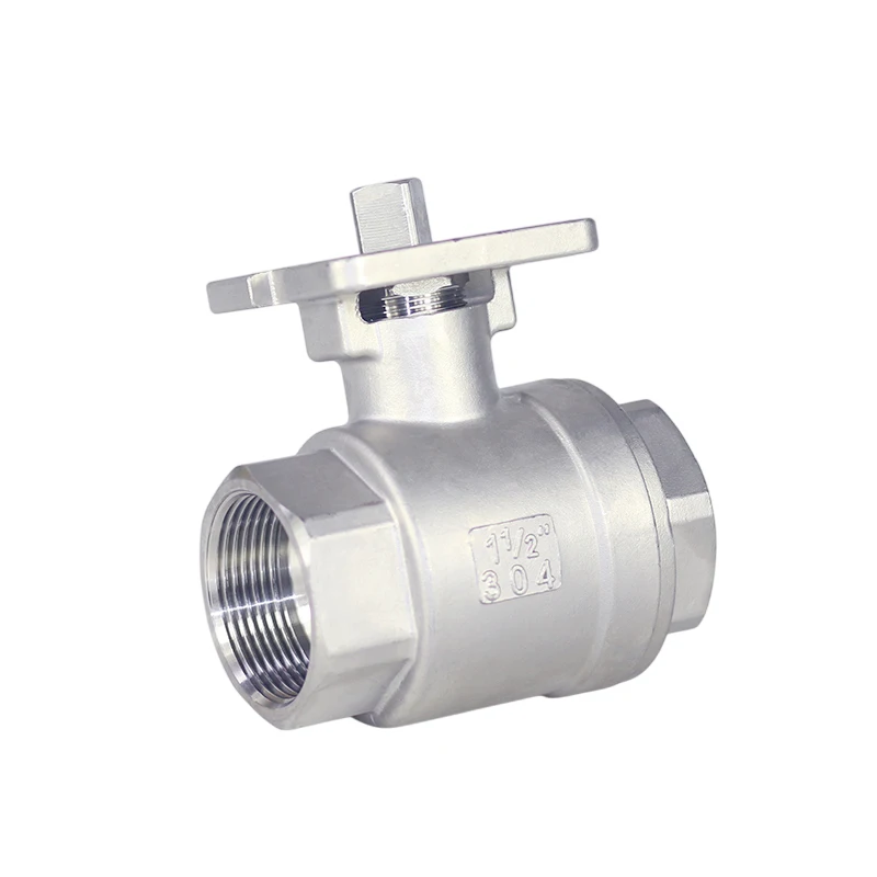 Magnetventil 1/2' 3/4' 1' 2' Two-piece High Platform Ball Valve Stainless Steel Female Thread Q11F Wasser und Dampf — Detail 4