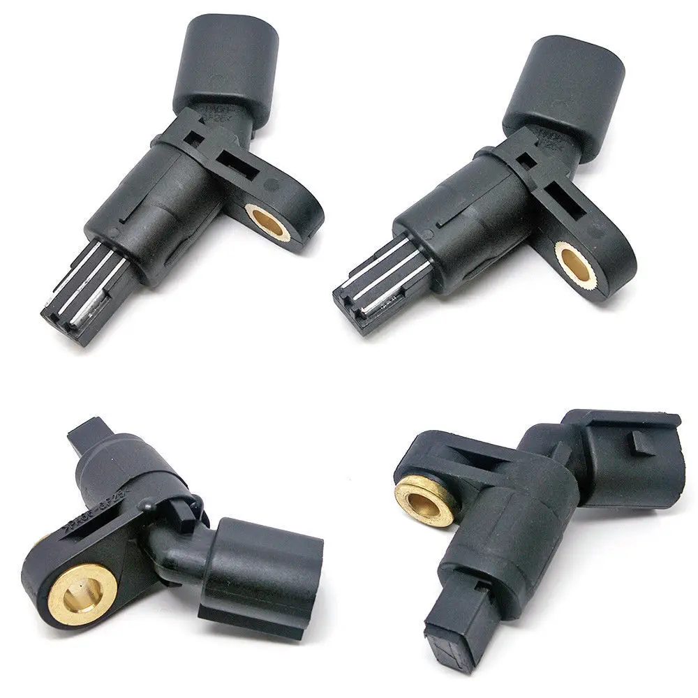 4 x Abs Wheel Speed Sensor Front & Rear for Audi TT VW Beetle Golf Jetta 1H0927807, 1H0927808,1J0927803, 1J0927804, 1J0927807