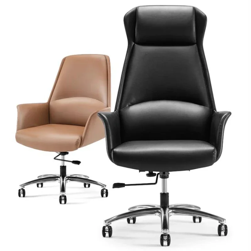 Gaming Ergonomic Office Chairs Computer Relaxing Leather Comfort Office Chairs Modern Adjustable Office Furniture Cadeiras LLOC