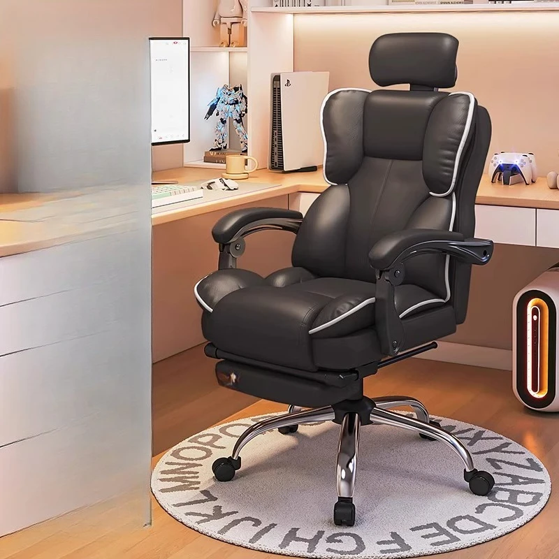 

Extension Ergonomic Office Chair Height Adjustable Executive Swivel Office Chair Comfortable Reclining Silla De Escritorio Home