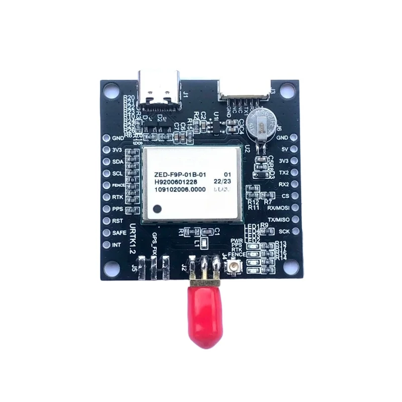 For ZED-F9P 01B/02B/04B High Precision Centimeter RTK Module GNSS Board