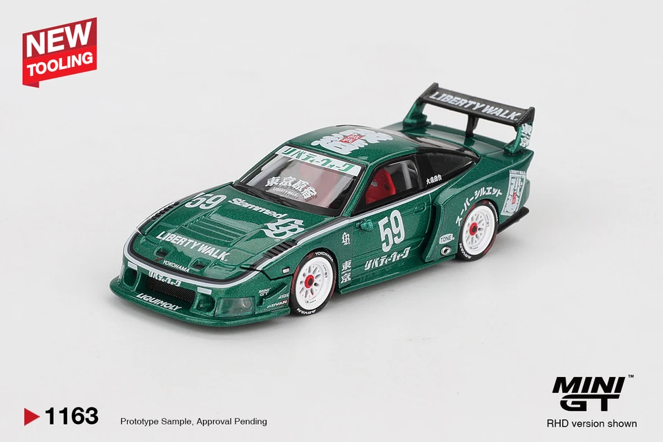 MINIGT 1/64 Nissan LB-Super Silhouette 180SX 2026 TAS MGT01163-CH