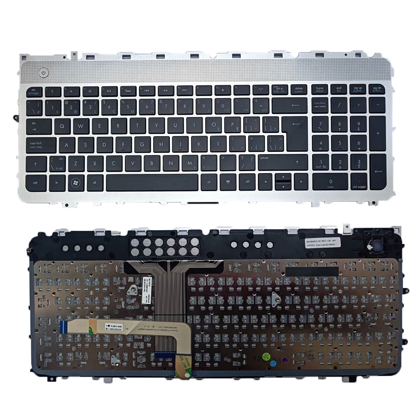 

Для HP ENVY 17-3000 series Keyboard 665917-001 UCF