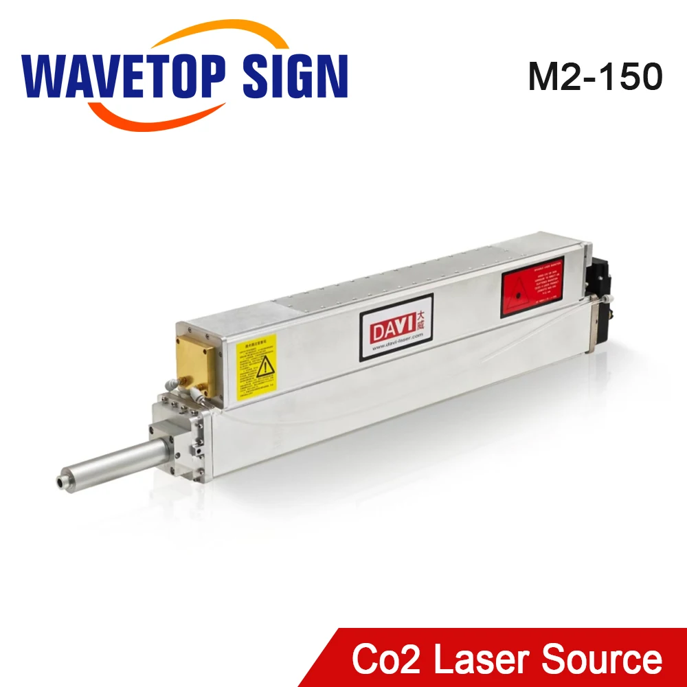 WaveTopSign DAVI Co2 RF Laser Source M2-100W M2-150W Laser Module for Co2 Laser Cutting Machine