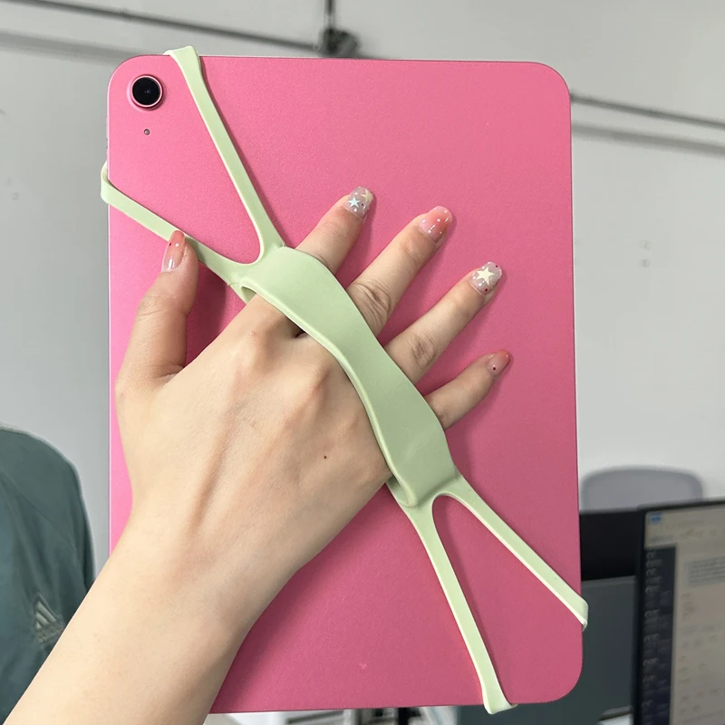 Xiaomi antiderrapante silicone macio alça de mão aperto para 4.7-8 "kindle leitores tablet para kindle kobo kindle e-book tablet suporte