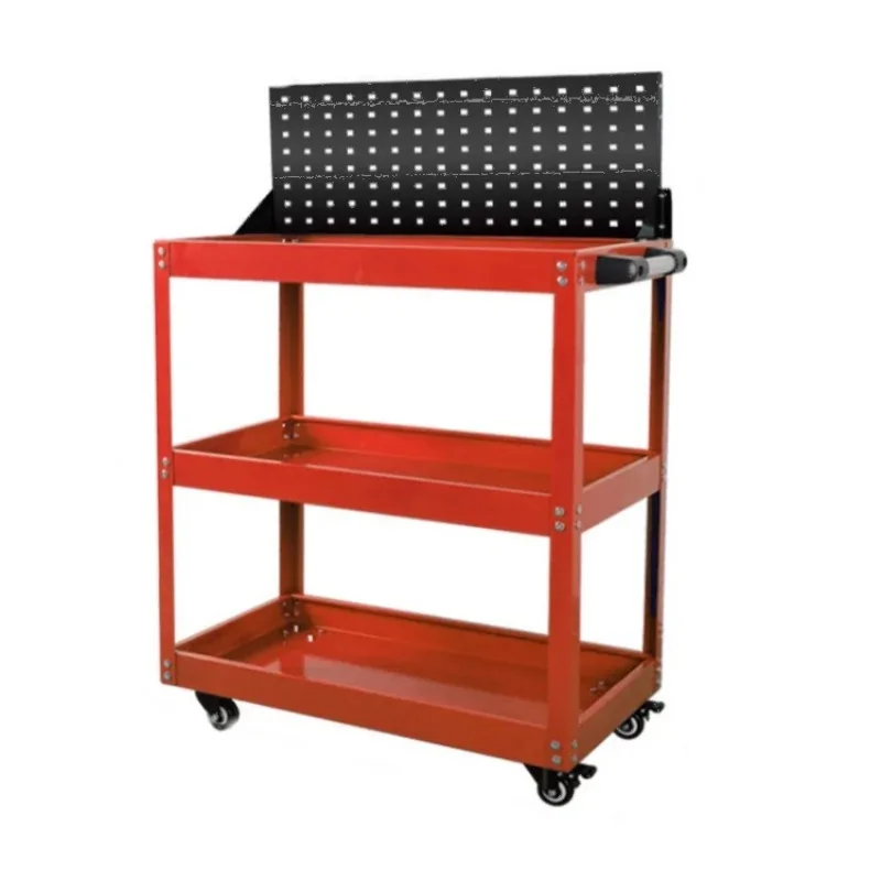 High Quality  Mechanic Tool Cart Tool Cart with Drawer Rack Holder Rolling Multi Functional Tool Cart