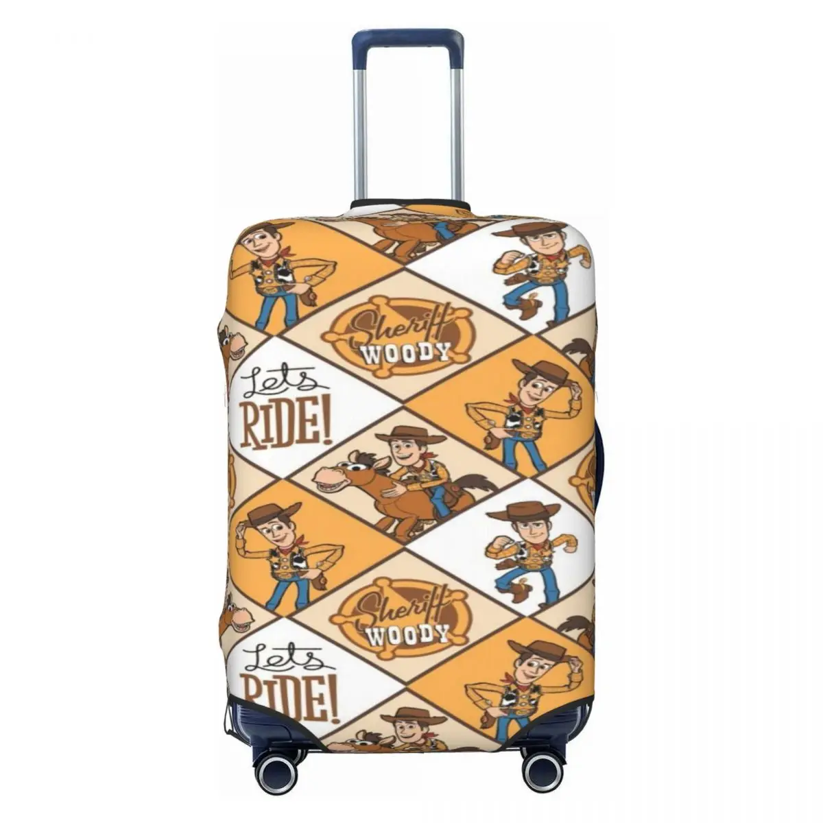 

Чехол для чемодана с изображением персонажей аниме и мультфильмов, моющийся, для багажа 18-32 дюйма