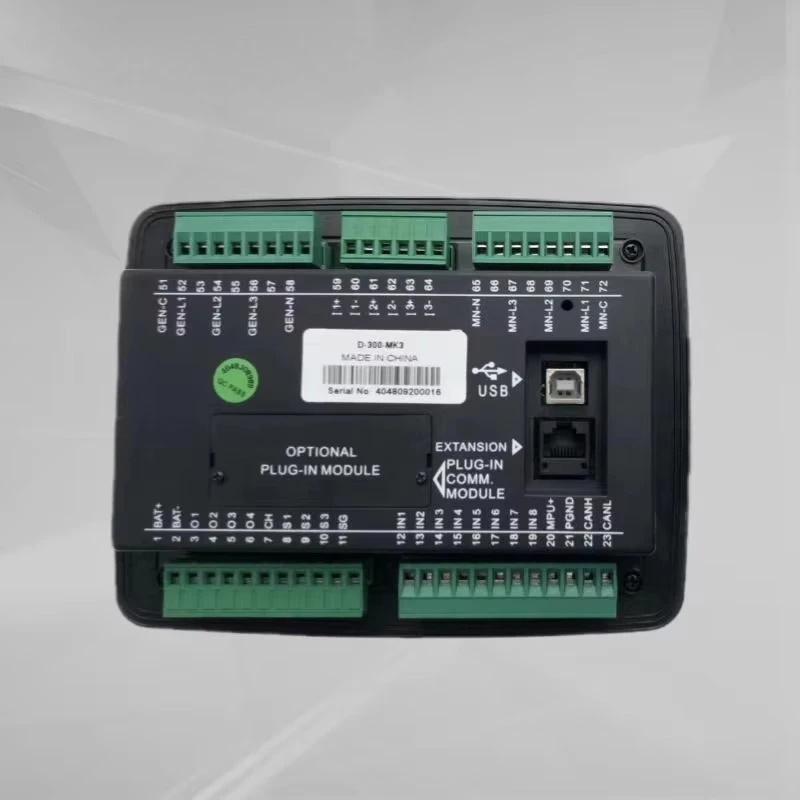 Diesels intelligent generator electrical controller, spare parts, automatic start control panel module D300-MK3