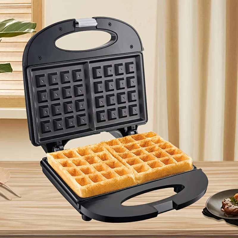 صانع الوافل 750 وات، صانع الإفطار الكهربائي للمطبخ، صانع الساندوتشات الكرتونية، صانع دونات منزلي، صانع أطباق الجوز